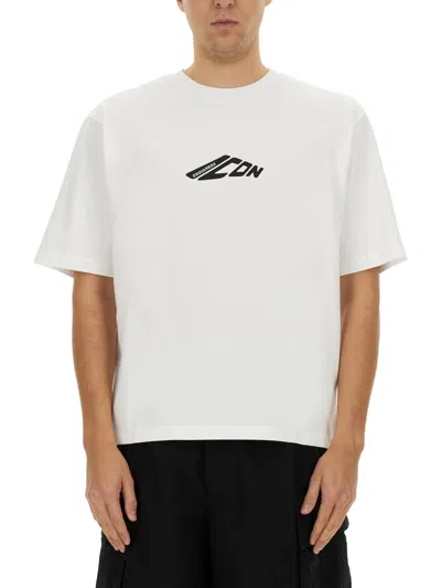 Dsquared2 Dsquared "icon New Generation Loose Fit" T-shirt In White