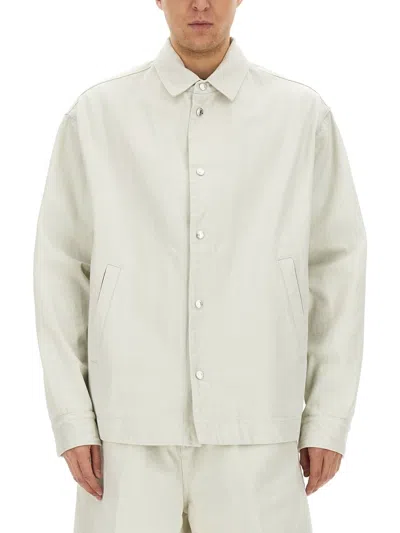 Dsquared2 Dsquared "icon New Generation" Overshirt In Neutral
