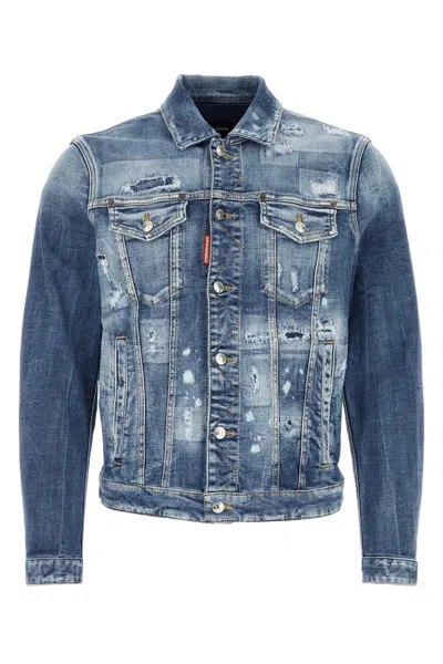 Dsquared2 Dsquared Jackets In Blue
