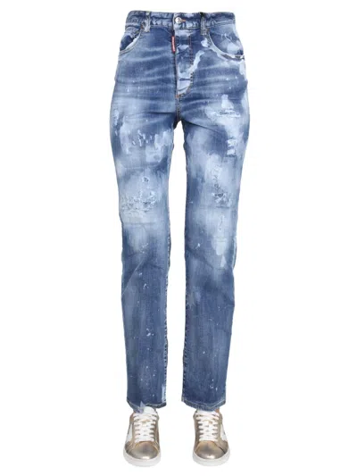 Dsquared2 Dsquared Jeans In Denim In Blue
