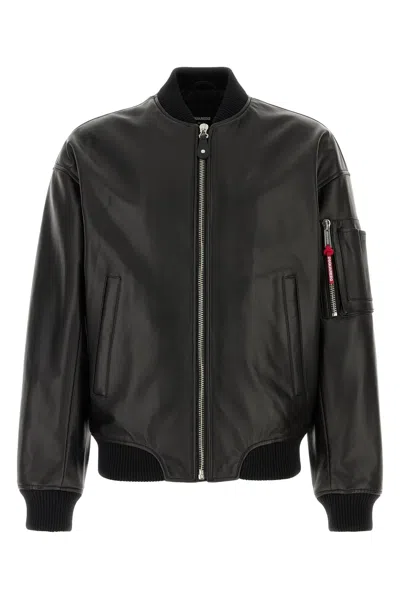 DSQUARED2 DSQUARED LEATHER BOMBER