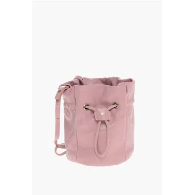 Dsquared2 Dsquared² Leather Bucket Bag With Removable Shoulder Women's Strap