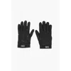 Dsquared2 Leather Icon Gloves With Metal Detail And Button Grösse 8