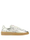 Dsquared2 Dsquared Leather Sneaker In Silver
