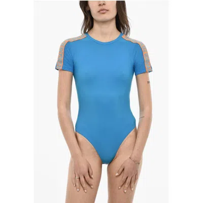 Dsquared2 Dsquared² Logoed Bands Shorts Sleeve Women's Body