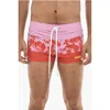 Dsquared2 Logoed Swim Short With Floral Motif