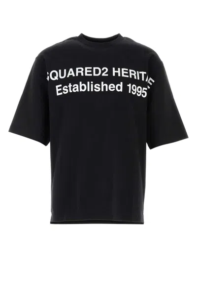 Dsquared2 Dsquared Loose Fit Tee In Black