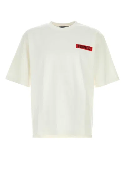 Dsquared2 Dsquared Loose Fit Tee In White