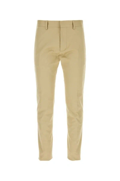 DSQUARED2 DSQUARED MAN BEIGE STRETCH COTTON COOL GUY PANT