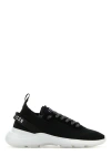 Dsquared2 Dsquared Man Black Fabric Icon Fly Sneakers In Black