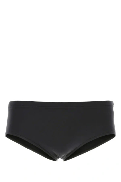 Dsquared2 Dsquared Man Black Stretch Nylon Swimming Brief