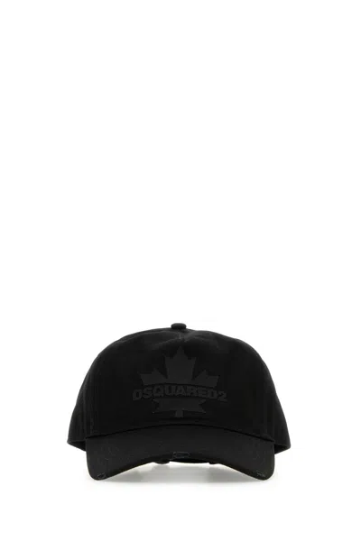 Dsquared2 Dsquared Men Black Cotton Baseball Cap