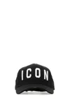 Dsquared2 Dsquared Men Black Cotton Baseball Cap In Black