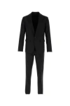 Dsquared2 Dsquared Men Black Virgin Wool Blend London Suit In Black