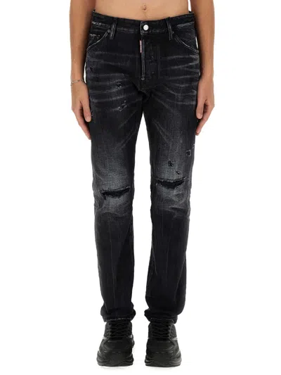 Dsquared2 Dsquared Men Cool Guy Jeans In Black