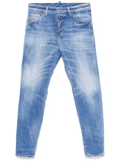 Dsquared2 Dsquared Men Cool Guy Jeans In Blue