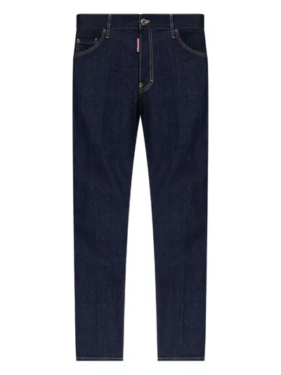 Dsquared2 Dsquared Men Cotton Jeans In Blue