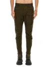 Dsquared2 Sexy Stretch Cotton Cargo Pants In Green