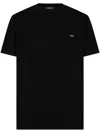 Dsquared2 Black Cotton Cool Fit Crewneck T-shirt In Black