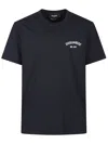Dsquared2 Regular Fit Cotton T-shirt In Black