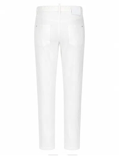 Dsquared2 Dsquared Men's Cotton-blend Jeans With Stretch Denim In Brown