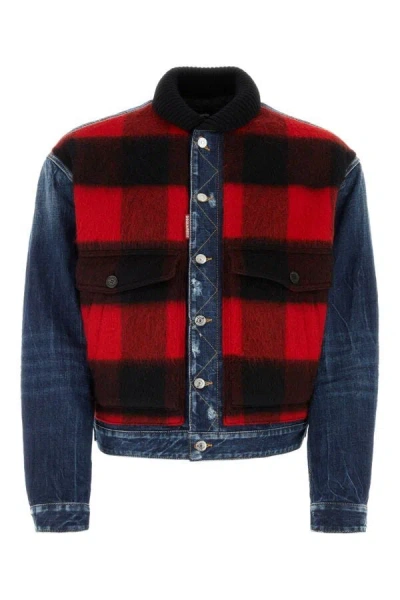 DSQUARED2 DSQUARED MEN DENIM CANADIAN JACKET