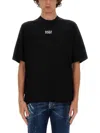 Dsquared2 Dsquared Men "dsq2" Loose Fit T-shirt In Black