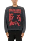 Dsquared2 Dsquared Slated Cotton Dsquared X Magliano Sweatshirt In Gray