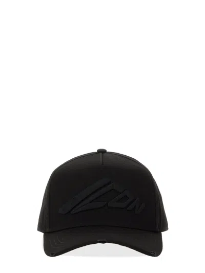 Dsquared2 Icon "new Generation" Baseball Cap In Black