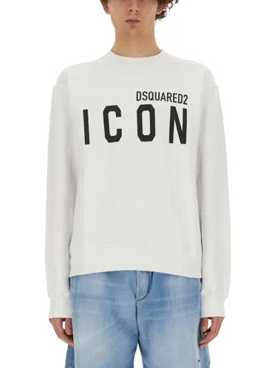 Dsquared2 Icon Sweatshirt In White