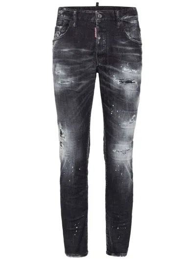 DSQUARED2 DSQUARED MEN JEANS WITH A LIVED-IN EFFECT