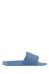 Dsquared2 Dsquared Men Light Blue Rubber Slippers In Blue