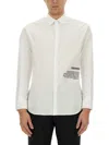 Dsquared2 Dsquared Men Logo Print Shirt In White