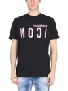 Dsquared2 Dsquared Logo Print T Shirt In Black