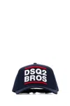 Dsquared2 Dsquared Men Midnight Blue Cotton Baseball Cap