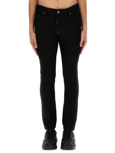 Dsquared2 Dsquared Men Skater Jeans In Black