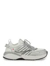 Dsquared2 Dsquared Multicolor Fabric, Mesh And Rubber Dash Sneakers In White