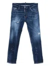 Dsquared2 Dsquared Men Stretch Cotton Jeans In Blue