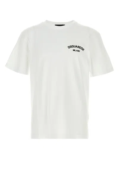 Dsquared2 Dsquared Men White Cotton T-shirt