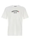 Dsquared2 Dsquared Men White Cotton T-shirt In White