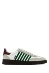 Dsquared2 Dsquared Men White Leather Boxer Sneakers