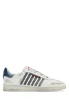Dsquared2 Dsquared Men White Leather Boxer Sneakers