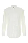 Dsquared2 Mini Logo 70's Shirt In White