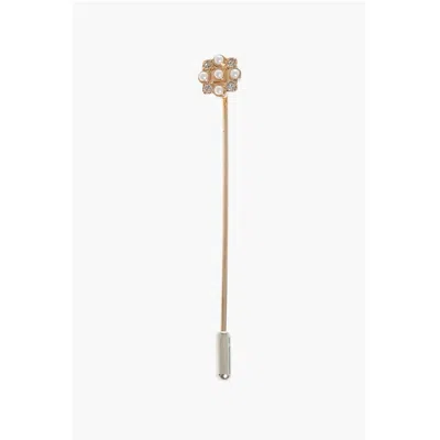 Dsquared2 Dsquared² Metal D2 Classic Tie Pin With Rhinestone Women's Detail