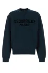 Dsquared2 Dsquared Midnight Blue Cotton Sweatshirt In Blue