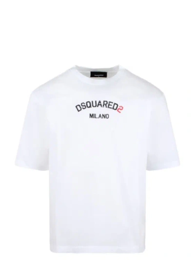 Dsquared2 Dsquared Milano Cool Fit T-shirt In White