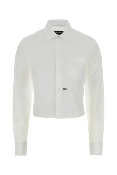 Dsquared2 Dsquared Mini Dean Shirt In White