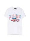 Dsquared2 Dsquared Mc Logo T-shirt And Machine In White