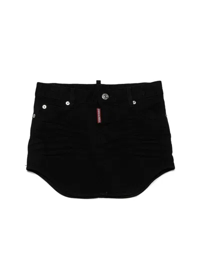 Dsquared2 Dsquared Mini Skirt For Girls - Ss24 Collection In White