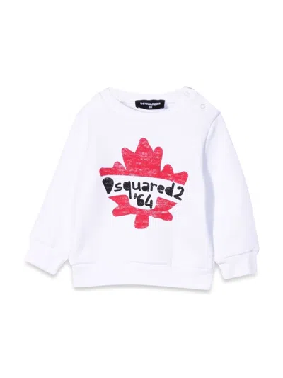Dsquared2 Dsquared Mini Unisex Sweatshirt In White